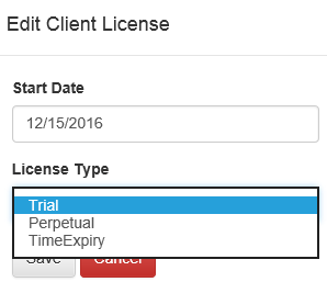 Optionset screen shot